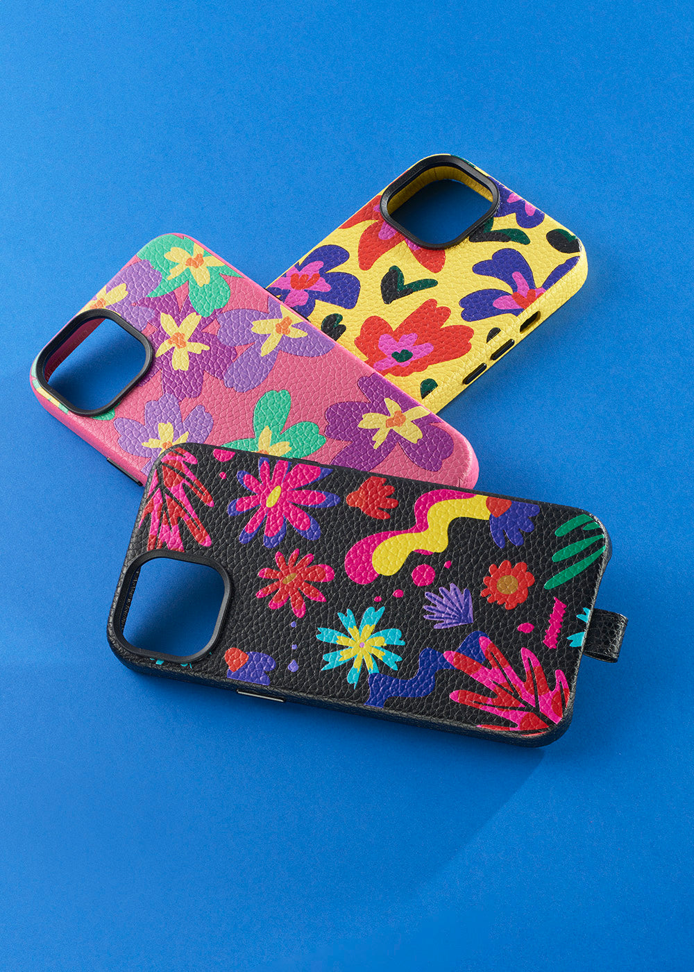 Cover iPhone 14/13 Bloom - nera