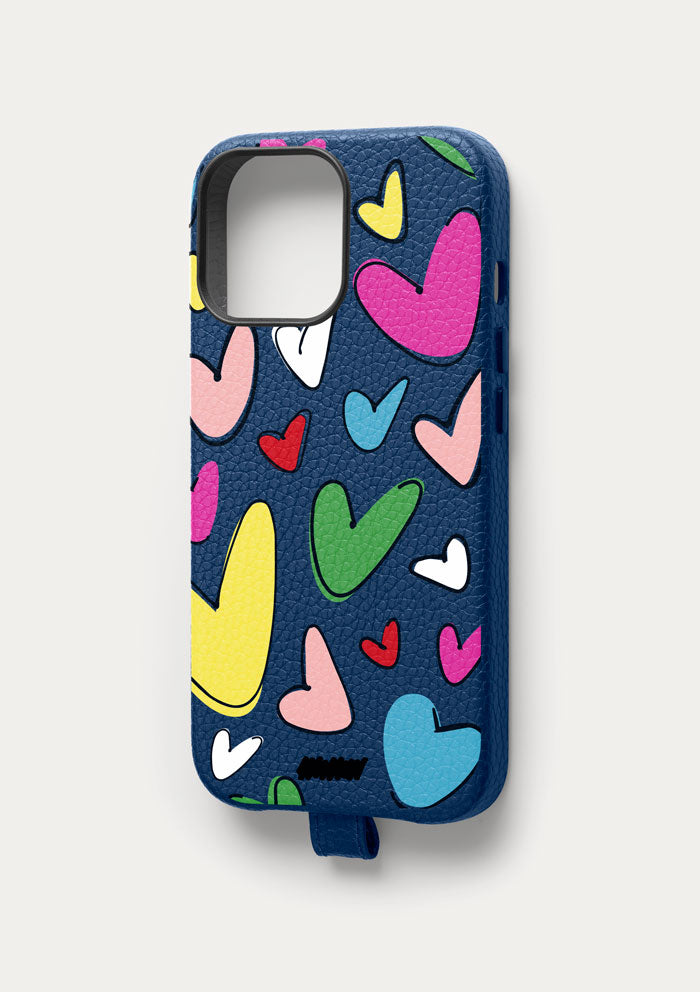 Cover iPhone 15 Pro Funny Things - Hearts