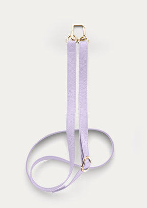 Phone Necklace Untags lilla, personalizzabile con lettere in metallo
