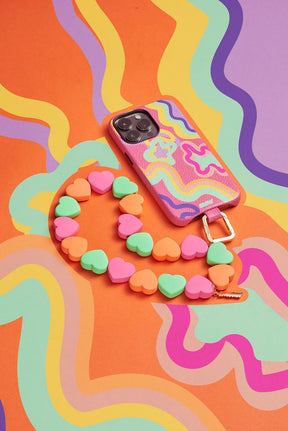 Cover iPhone 13 Graphic Tour - rosa