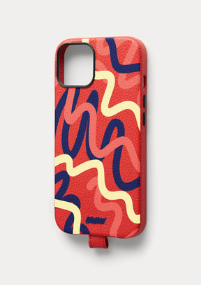 iPhone 13 Graphic Tour case - red
