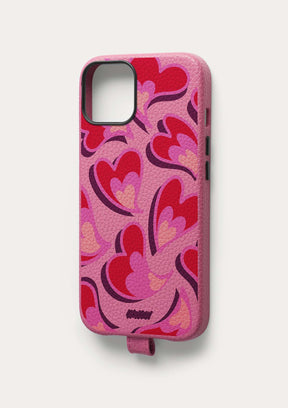 iPhone 14 Plus Back to the '70s case - pink
