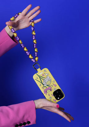 Phone strap cuori colorati UNTAGS